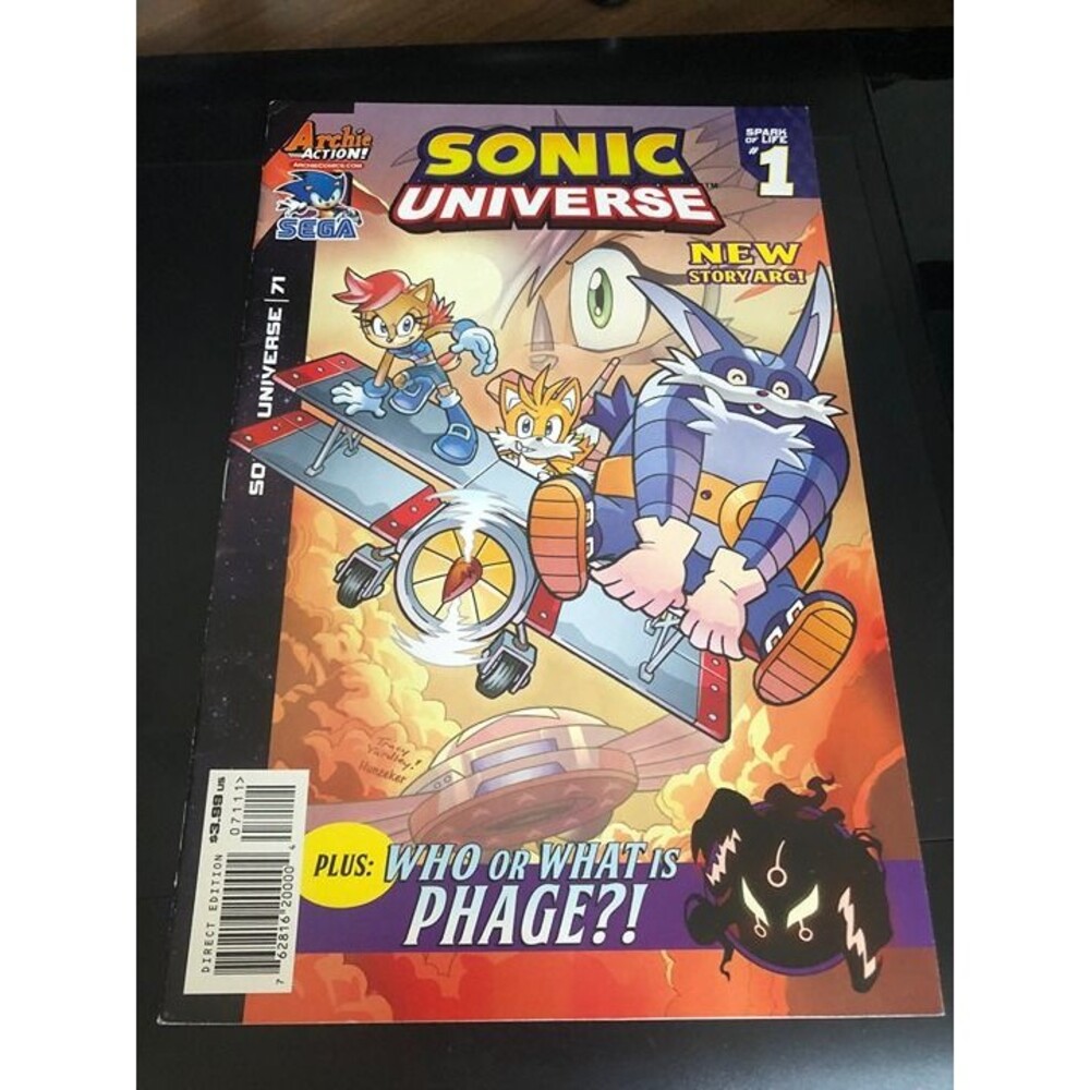 SONIC UNIVERSE #71 February 2015 SPARK OF LIFE 1 of 4 Bagged & Boarded FN-